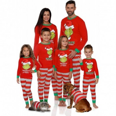 Sleep Sets Holiday Grinch Family Costume Set- Red - CT18LIA2LOE