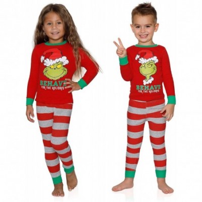 Sleep Sets Holiday Grinch Family Costume Set- Red - CT18LIA2LOE