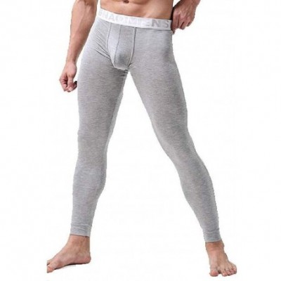 Thermal Underwear Men Lightweight Leggings Long Underwear Pants Stretch Thermal Thermal Pant - 3 - CU192AU9XKO