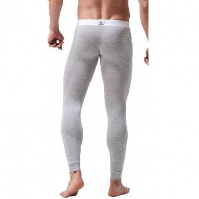 Thermal Underwear Men Lightweight Leggings Long Underwear Pants Stretch Thermal Thermal Pant - 3 - CU192AU9XKO