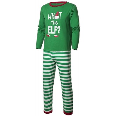 Sleep Sets Couples Pajama Sets- Family Tops Pants Sets Christmas Stripped Pajamas Matching Holiday Pjs Sets for Women & Men -...