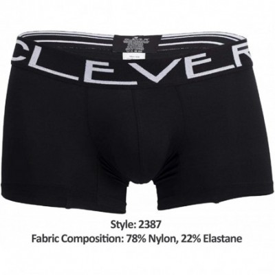 Boxer Briefs Masculine Boxer Briefs Trunks Underwear for Men - Black - CM18OMMR8R9