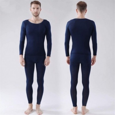 Thermal Underwear Mens & Womens Seamless Scoop Neck Super Thin Thermal Base Layer Set Top and Bottom Wear Thermal Underwear N...