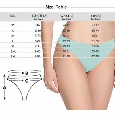 Panties Custom Women's Novelty Underwear Thongs- Your Photo on Underpants Briefs Makes Me Wet - Multi 2 - CK198D2INK2