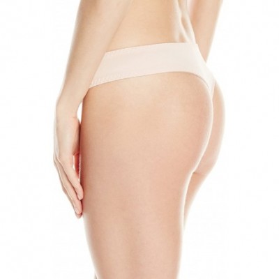 Panties Womens Petite-Plus-Size Seamless Microfiber low-rise panty - Nude - C111V2H2DUH