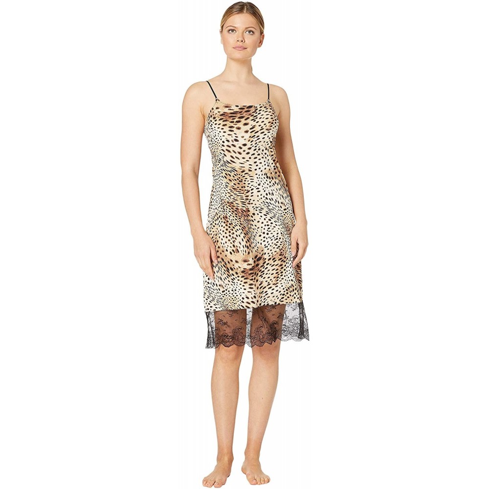 Slips Women's Infinity Slip - Leopard Print - C518ZAKTMSW