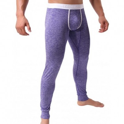 Thermal Underwear Mens Underpants- Men Spring Winter Shapewear Underpants Thermal Underwear Pants Trousers Leggings Pants - P...