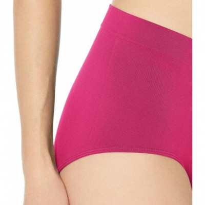 Panties Women's One U All-Around Smoothing Briefs Panty - Scarlet Berry - CD18T2E5D8X