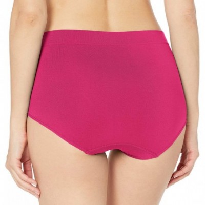 Panties Women's One U All-Around Smoothing Briefs Panty - Scarlet Berry - CD18T2E5D8X