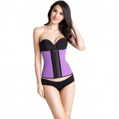 Shapewear Waist Trainer Belt for Women - Waist Cincher Trimmer Slimming Body Shaper Belt - Sport Girdle Belt - Fdwt02-pur Bre...