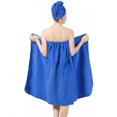 Robes Absorbent Microfiber Sexy Spa Bath Wrap Cover Up Towels Set Soft Fleece Terry Bathrobe Bath Towel Tube Dress Robe Night...