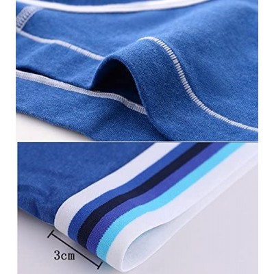 Boxer Briefs Men's Underwear Cotton Boxer Shorts Low Rise Trunks Stretch Boxer Briefs - 5pack - CM185OQ2MW8