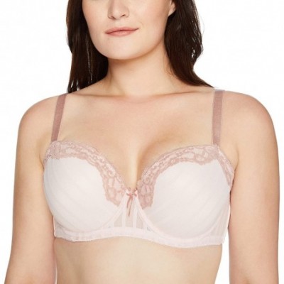 Bras Women's Plus Size FIFI Contour Bra - Dye Powder Pink - CI1899H6OK2