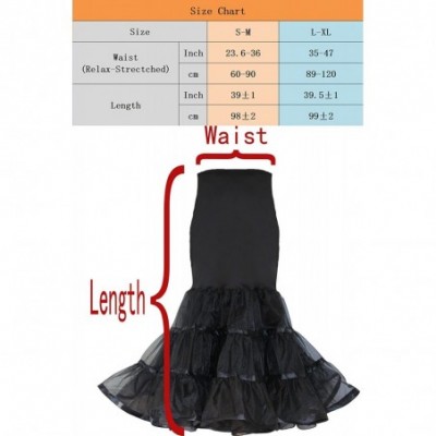 Slips Women Mermaid Petticoat Fishtail Underskirt Trumpet Crinoline for Mermaid Wedding Dress - Grey - CZ18C7SHWOZ