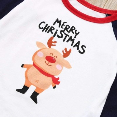 Sleep Sets Merry Christmas Matching Pajamas for Family and Couples Ugly Santa Claus Homewear Toddler Baby Clothes Men White -...