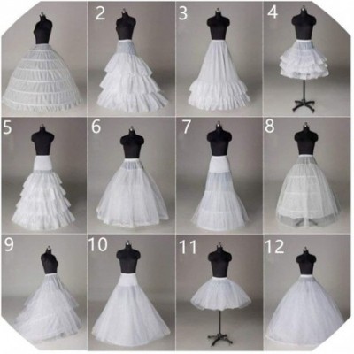 Slips Girls Petticoat Wedding Skirt Tutu Hoop Underskirt Bridal Petticoats - 2 - C418X32L4TD