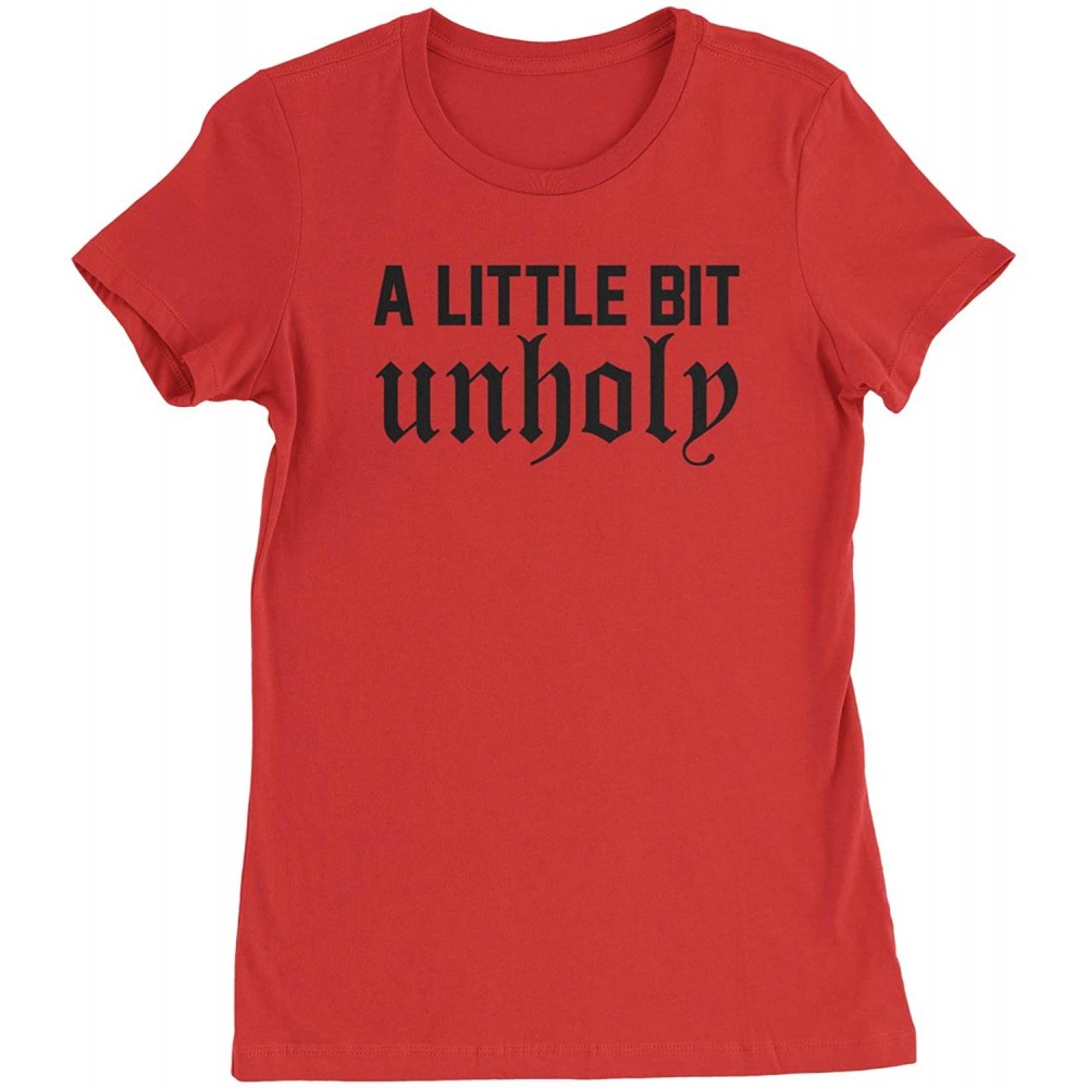 Camisoles & Tanks A Little Bit Unholy Womens T-Shirt - Red - CY122AIDNNB