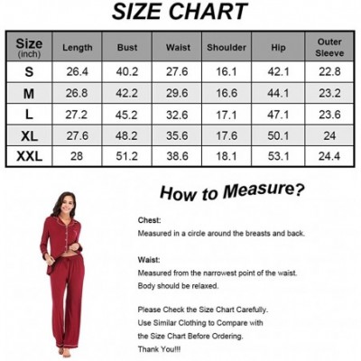 Robes Robes for Women3/4 Sleeve Cotton Kimono Spa Bathrobe Knit Sleepwear with Pockets - Red - CU18K6O53YW