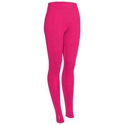 Thermal Underwear Womens Flex Weight Pant - Pop Art Pink - C718WR462CI