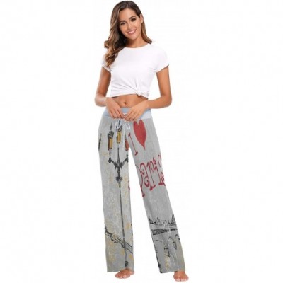 Bottoms Womens Pajama Lounge Pants Rainbow Tie Die Wide Leg Casual Palazzo Pj Sleep Pants Laides - 3d Print 3 - CV19CQ8ZL8N