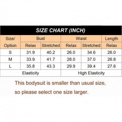 Shapewear Womens Sexy Lace Teddy Lingerie One Piece Babydoll Bodysuit Top- Black Sheer Lace Bodysuit Shapewear Clubwear Blous...