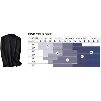 Thermal Underwear Men's Thermal Wintergear Elastic Long Sleeve Shirt - Wine - CC19247LNUH