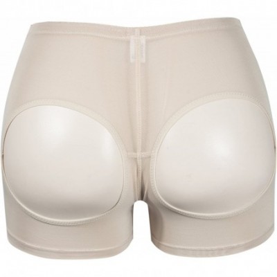 Shapewear Womens Butt Lifter Boy Shorts Shapewear Butt Enhancer Control Panties - Nude - C2120SBQWD1