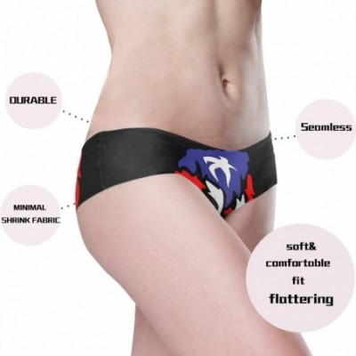 Panties Women Funny Briefs Retro Puerto Rico Flag Soft Invisible Seamless Underwear Panties - Puerto Rico - CS18ZW6WR8L