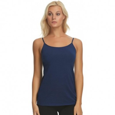 Camisoles & Tanks Felina | Cotton Modal Camisole | Stretch | Basic | 10 Colors - Navy - CO18SE9RQD2