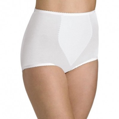 Shapewear Smoothers Women`s Light Control Brief with Tummy Panel - C5182RZKU6D