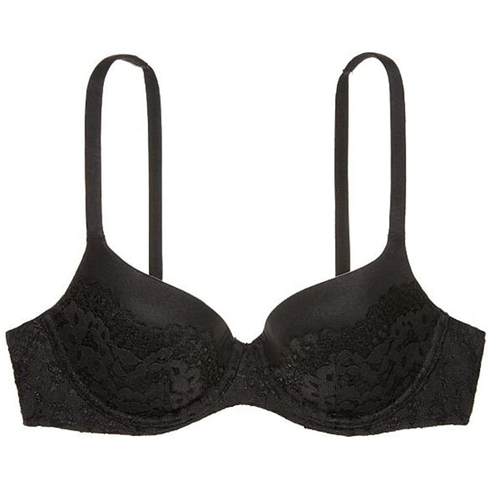 Bras Lined Demi Bra Black - CJ18ELXNH6U