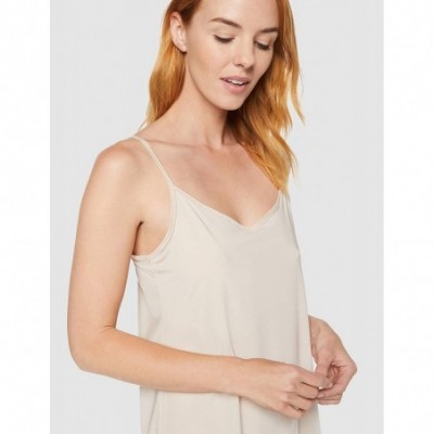 Bras Women's Slip Nightgown - Pale Nude - C918T0HLAZR