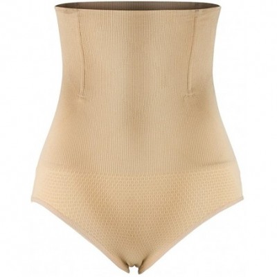 Shapewear Hi-Waist Shapewear Seamless Tummy Control Body Shaper for Women - Beige - CN1850GWODH