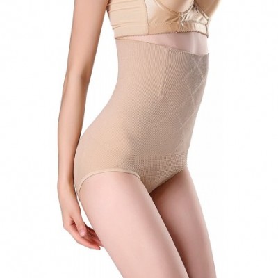 Shapewear Hi-Waist Shapewear Seamless Tummy Control Body Shaper for Women - Beige - CN1850GWODH