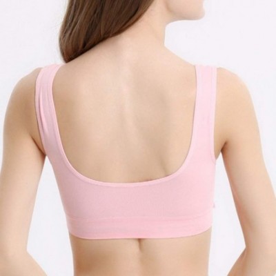 Bras Women's Bra Comfy Skin-Friendly Breathable Comfortable Women Cross Beauty Back Sports Bra Wireless Running Vest Underwea...