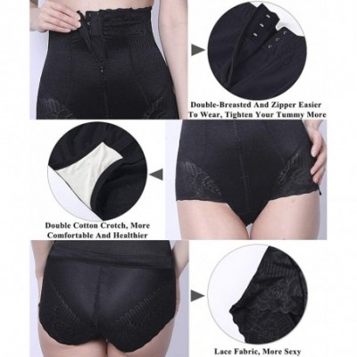 Shapewear Tummy Control Shapewear Body Shaper Butt Lifter Waist Trainer High Waisted Shaper Slimming Panties for Women - Blac...