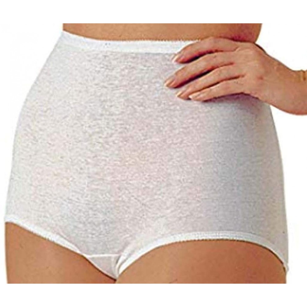 Panties Classic Fit Elastic Leg Granny Panties - 3 Pack (Sizes 5-16) - CL18XOZ6O9C