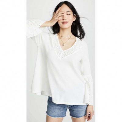 Tops Women's Parisian Nights Long Sleeve Top - Ivory - CW18LQADL5M