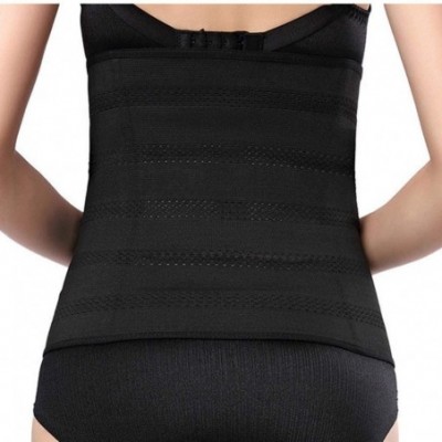 Shapewear Women's Underbust Corset Shapewear High Waist Training Trainer Sport Girdle - Black - C118SWD0D9X