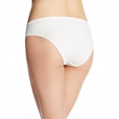 Panties Womens Petite-Plus-Size Seamless Microfiber low-rise panty - Ivory - CW11EO6PP8Z