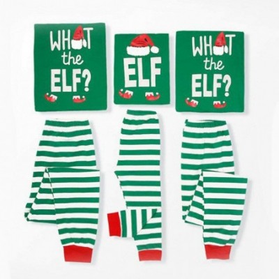 Sleep Sets Christmas Family Matching Xmas Pajamas Set Adults Men Women Kids Sleepwear Nightwear Autumn Winter (Green 2- Men-X...