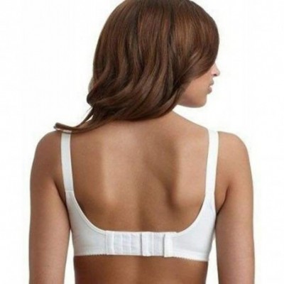 Bras 4Hook Bra Extenders low back bra converter Soft Elastic Band Bra Straps 3pcs - C518AZRM76G