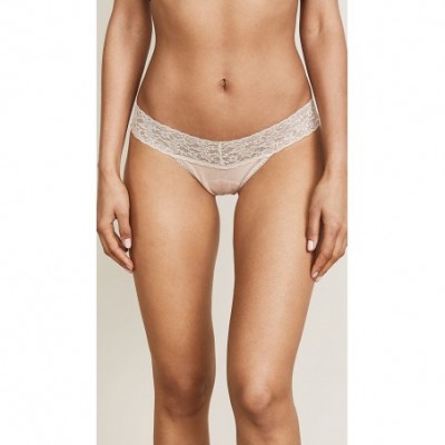 Panties Women's Cotton with a Conscience Low Rise Thong - Chai - CQ11J0XL5QD