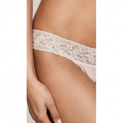 Panties Women's Cotton with a Conscience Low Rise Thong - Chai - CQ11J0XL5QD