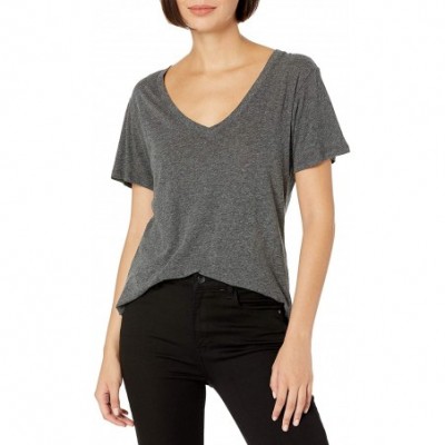 Tops Women's S/S T-Shirt - Charcoal - CR192K0M0NQ