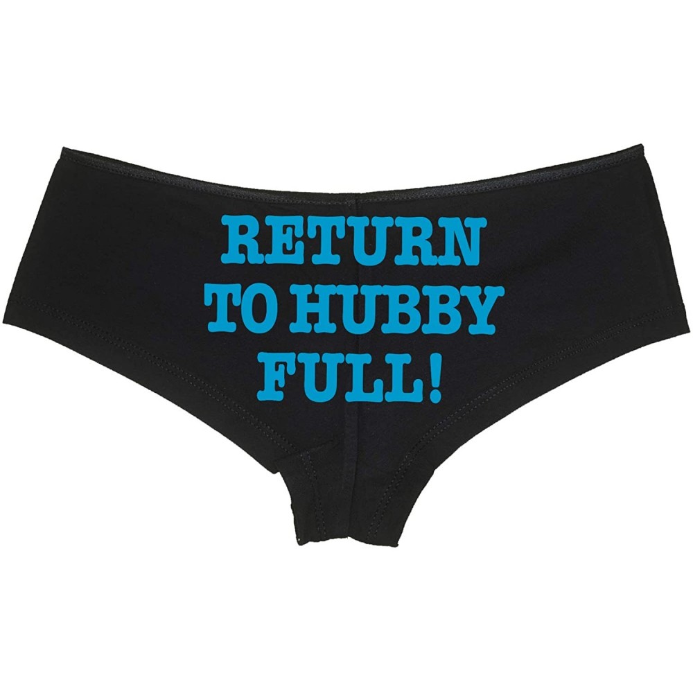 Panties Return to Hubby Full Shared Slut hotwife cuck hotwife cumslut - Sky Blue - CF18LQS4SI9