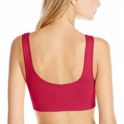 Bras Women's Seamless Leisure Bra - Merlot - CL11IJF5IVB