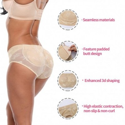 Shapewear Women's Bodysuit Shaper Tummy Control Seamless Shapewear Briefs High Waist - Beige (Briefs) - CU18X6TY6OR