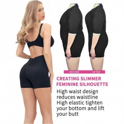 Shapewear Seamless Shapewear Shorts Anti Chafing Slip Shorts for Women Safety Panty Under Dress High Waist Thigh Slimmer - 2b...