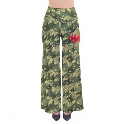 Bottoms Womens Stretchy Animal Prints Aztec Cherry Blossom Comfy Palazzo Lounge Pants Plus & Regular Sizes- XS-5XL - Camoufla...